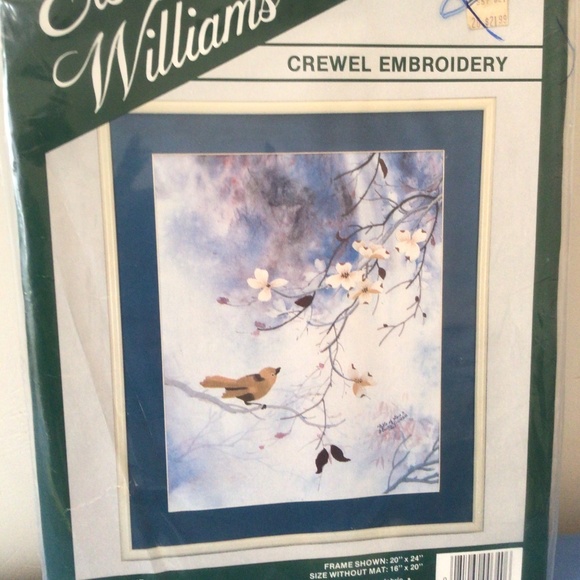 Elsa Williams  Crewel Embroidery Falls Of Love 00340 UNOPENED - Picture 1 of 8